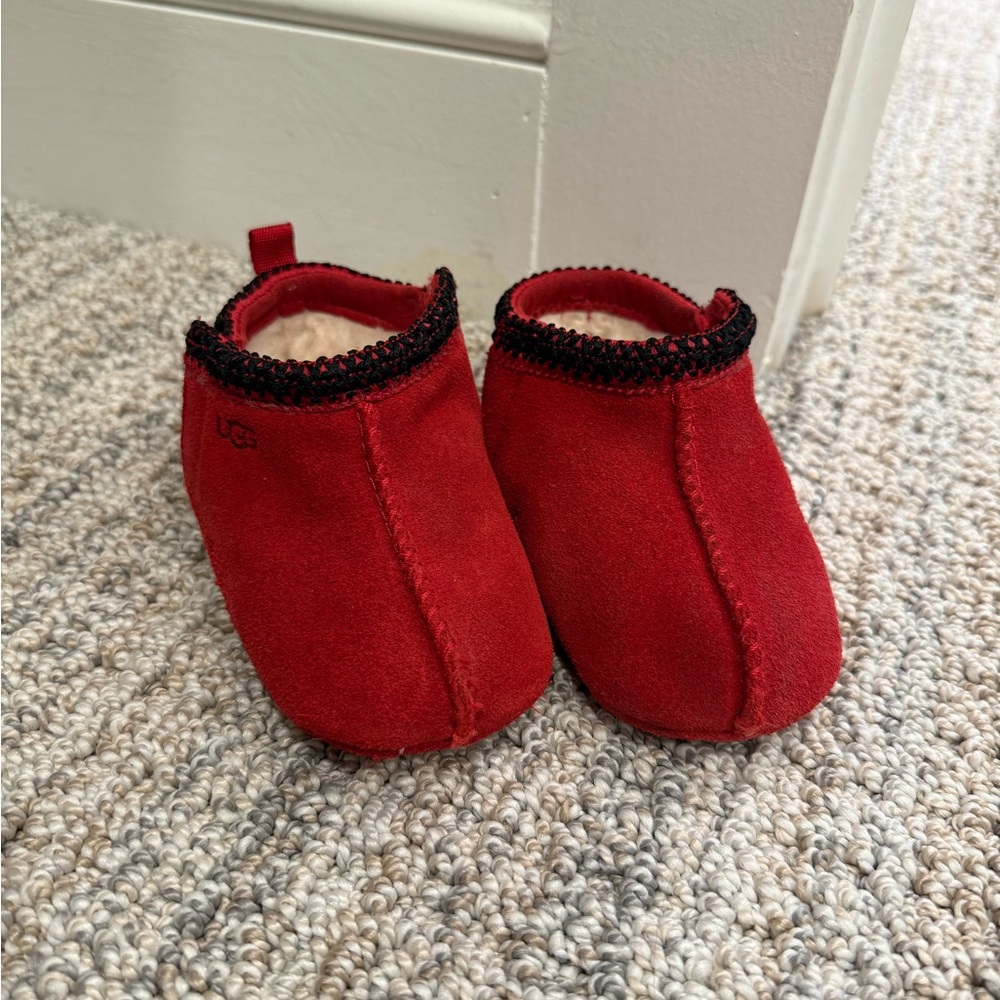 UGG Red Kids Boots - Picture 2 of 8